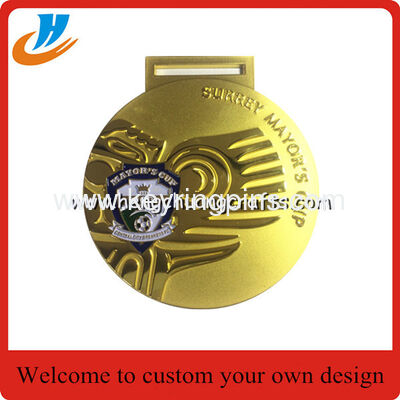 Award metal medals,soft enamel medals with epoxy Custom color zinc alloy medal