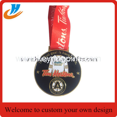 Sports metal medals, custom made metal engraved football-do medals factory