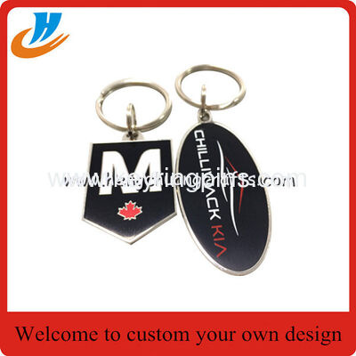 Custom metal keychain/Zinc alloy metal key chain keyring with box