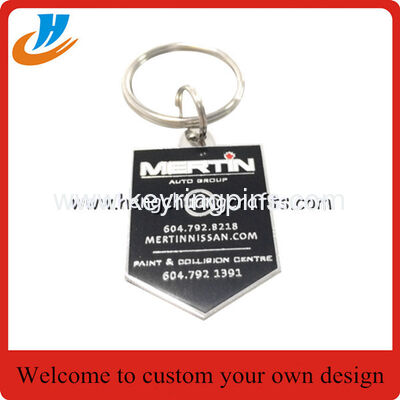 DALSTRONG company custom metal keychain with their own design