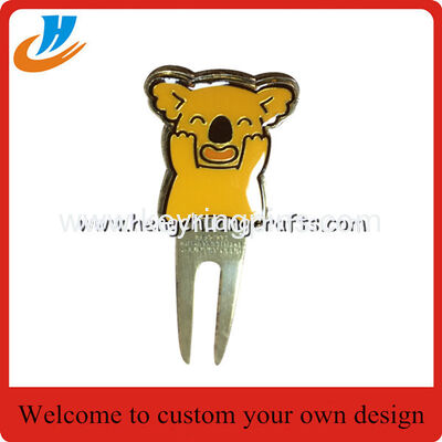 Hat clip golf accessory custom,sample or golf fork pictures is acceptable