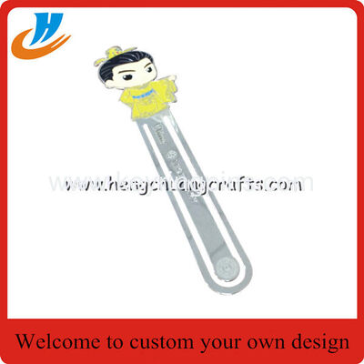 Stainless steel etch bookmark custom with your own logo design