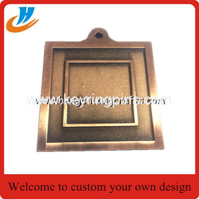 50mm Metal silver medals/ribbon medals with good price and quality