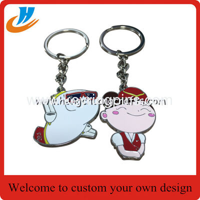 DALSTRONG company custom metal keychain with their own design
