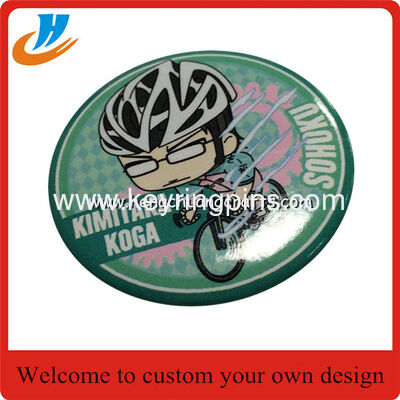 Cheap price custom tin bade,school metal tin badge with cheap price