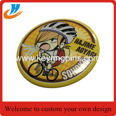 Wholesale Promotional Cheap Custom Logo Metal Tin Button Badge