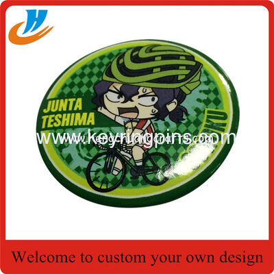 Badge factory custom tin button badge L087, cheap tin badge wholesale custom
