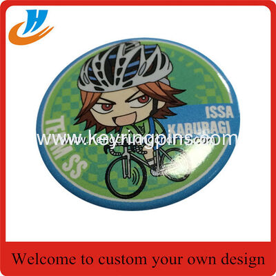 Beautiful girl logo design tin lapel pin badge,Offset Printing badge cheap wholesale