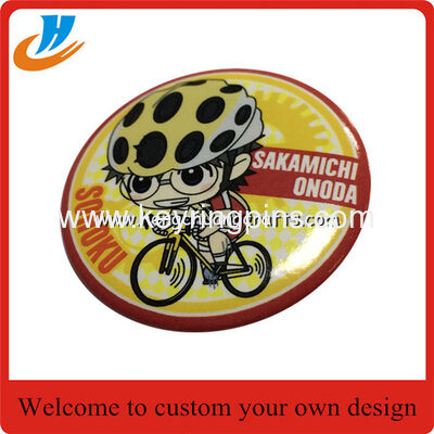 Customize promotional metal souvenir crafts pin tin button badge