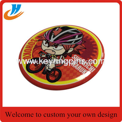 Best price custom tin metal badge,tin pin badge with good quality, 60mm,70mm 80mm 90mm 100mm tin badge