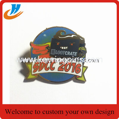 New product soft enamel flower lapel pin custom zinc alloy lapel pin custom