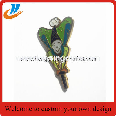 Custom phone shape badge,metal pin with hard enamel process high quality