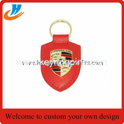 Car logo keychain metal car key chain leather car design keychains custom