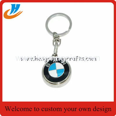 Car logo keychain metal car key chain leather car design keychains custom