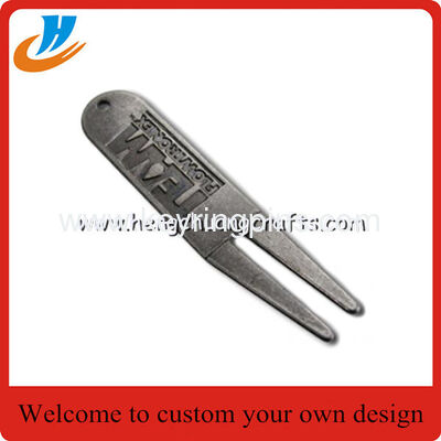 Personalized golf divot repair tool/Zinc alloy golf accessories