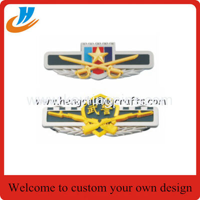 Souvenir gifts pin badge,Police badge pin high quality plating for promotion