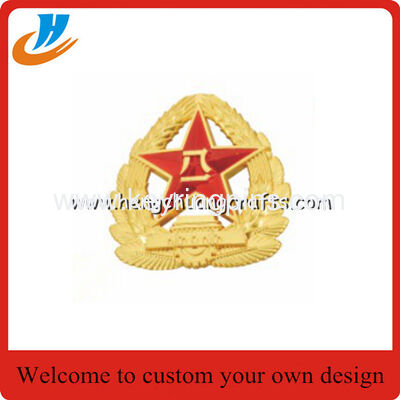 Custom police lapel pin,metal badge emblem with high quality plating die cast customer logo