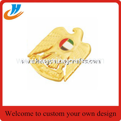 Gold medal badge Police military souvenir lapel pins Competitive price custom wholesale