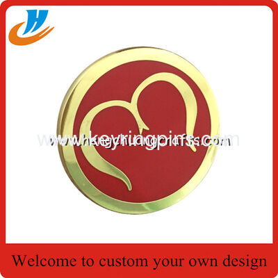 Luggage buckle badge bag buckle pin custom, soft enamel with custom