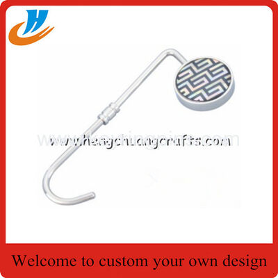 Folding Round Bag Hanger,bag holder hook with custom print logo