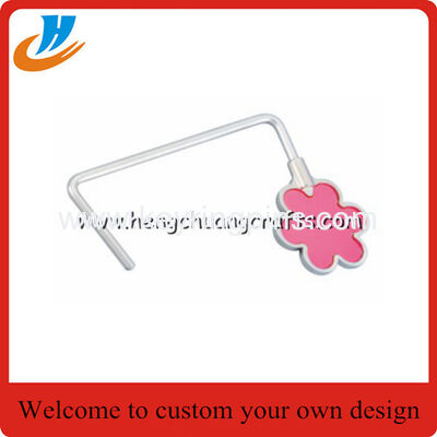 Folding Round Bag Hanger,bag holder hook with custom print logo