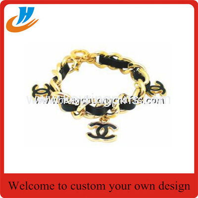 OEM Professional Wholesale metal Bracelet /soft or hard enamel process custom (BN005)