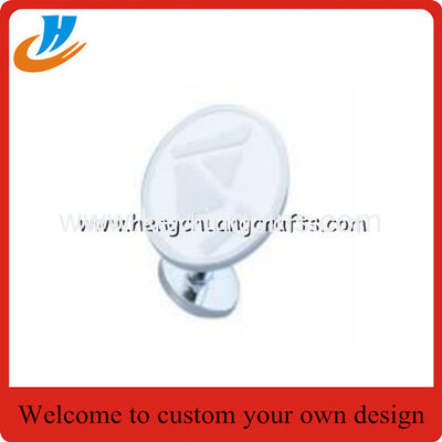 Custom cufflinks/cufflink's box with logo,brass metal cuff links print logo