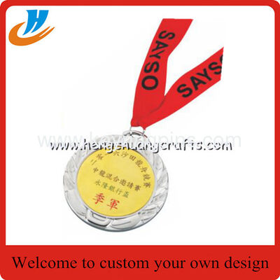 Polish gold award medals, a selection of metal blank sports medals available