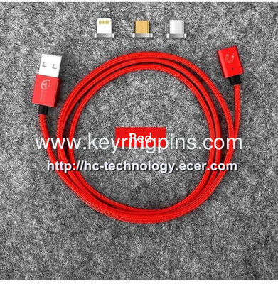 Magnetic Charging Cable For iphone6 and Samsung mobile phone micro usb cable