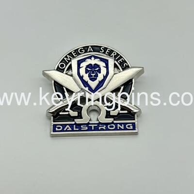 Dalstrong Omega Series Lion Head Enamel Pin, Premium Kitchen Knife Brand Collectible Lapel Pin