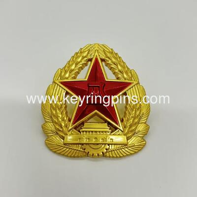 Factory Custom Military badges Metal pins Military lapel pin,custom gold badge