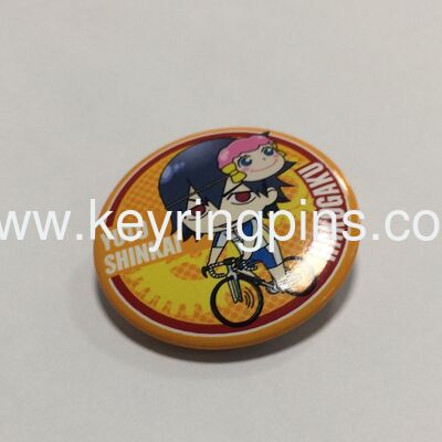 Cheap Metal Button Badge/ Mirror Button Badge Pin/ Wholesale Custom Tin Badge