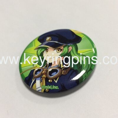 Cheap Metal Button Badge/ Mirror Button Badge Pin/ Wholesale Custom Tin Badge