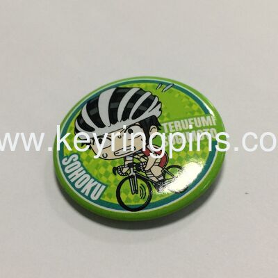 Custom tin badge,cheap button pin with your own carton logo badge pin
