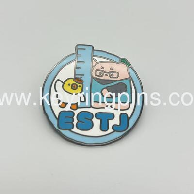 ESTJ Red Club Fridge Magnet,Factory custom fridge magnet pins