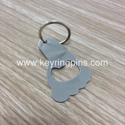 Factory Custom Dalstrong Knife Cutlery Logo Metal Keychain Key Ring Shield Shape - 4" Long