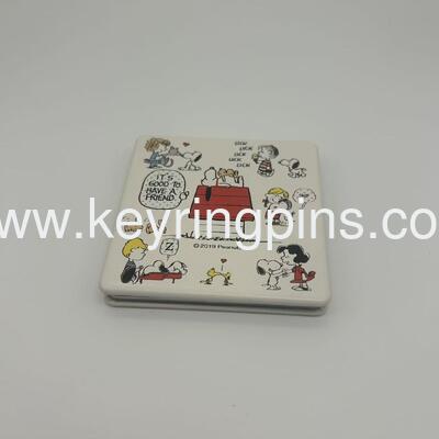 Folding makeup mirror, Small size cosmetic mirror lady promotion gifts