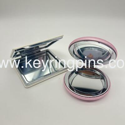 Folding makeup mirror, Small size cosmetic mirror lady promotion gifts