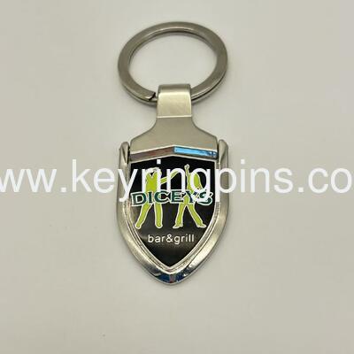 Custom car metal keychain/Zinc alloy metal key chain keyring with box