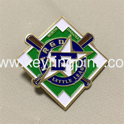 Factory custom Classic Baseball badge logo Sports pins