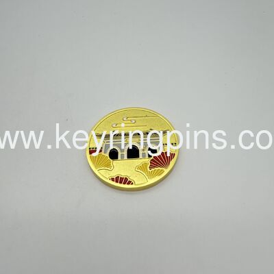Custom gold and silver double plating metal challenge coins with 50-80mm size,OEM/ODM design