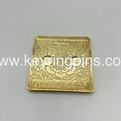 Zinc alloy challenge coins with customizable artwork and plating options including gold silver and antique brass finishes