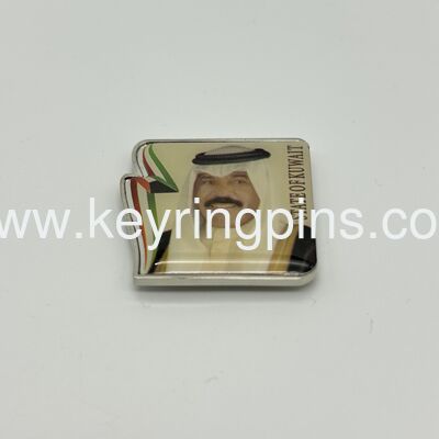 K-pop Boy Band Glitter Enamel Pin, Green Tuxedo Group Lapel Pin, K-pop Collectible Badge