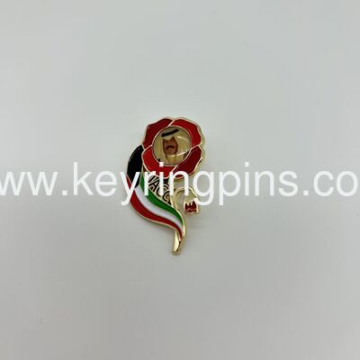 UAE National Day Enamel Pin Set, UAE Flag & Map Collectible Lapel Pins, Patriotic Middle East Badges