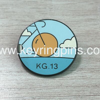 Premium Ocean Engine "Giant Star Planet Wave-Chasing Plan" Collectible Pin – Tropical Sailing Design Hard Enamel Lapel Pin