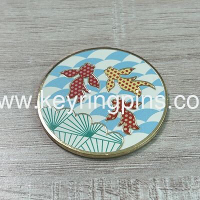 Motivational "Be Cool, Be Strong" Cartoon Enamel Pin, Positive Energy Collectible Lapel Pin for Kids & Teens