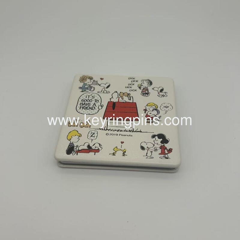 Folding makeup mirror, Small size cosmetic mirror lady promotion gifts