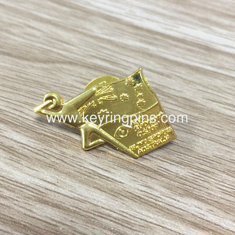 Harry Potter Marauder's Map Enamel Pin, Golden Hogwarts Map Lapel Pin, Wizarding World Collectible