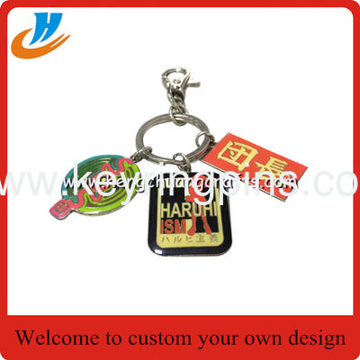 Good price K002 亜鉛合金キーチェーンキーリング、カスタムあなたのロゴソフトとハードエナメルキーチェーン、エポキシ付き オンライン