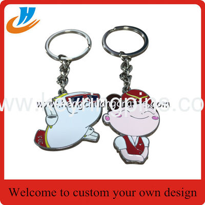 Good price 2017年新デザインの航空会社カスタムギフトキーホルダー、美しく高品質なメタルキーホルダー オンライン